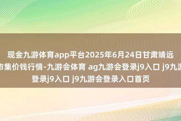 现金九游体育app平台2025年6月24日甘肃靖远县瓜果蔬菜批发市集价钱行情-九游会体育 ag九游会登录j9入口 j9九游会登录入口首页